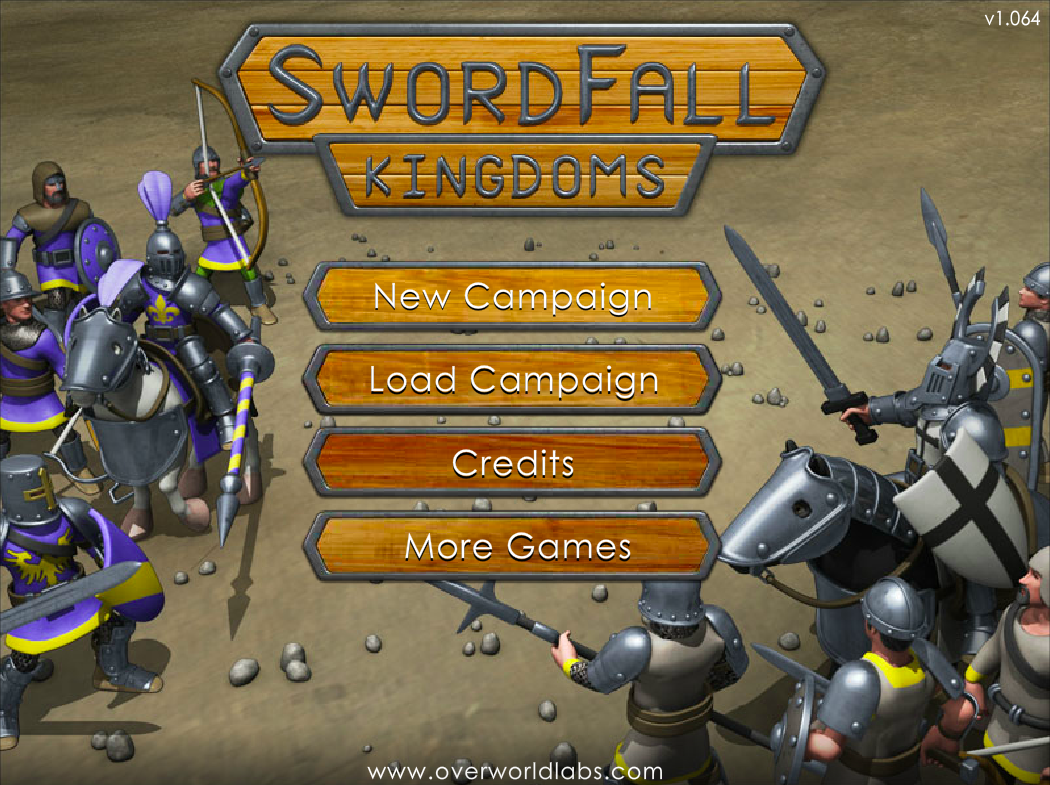 Game Swordfall Kingdoms — play online free