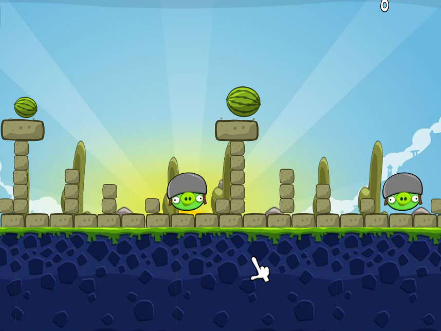 Game Angry Birds Huge — play online free