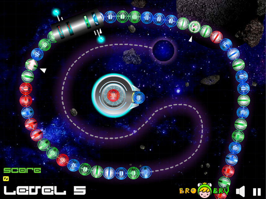 Game Space Ball Blaster — play online free