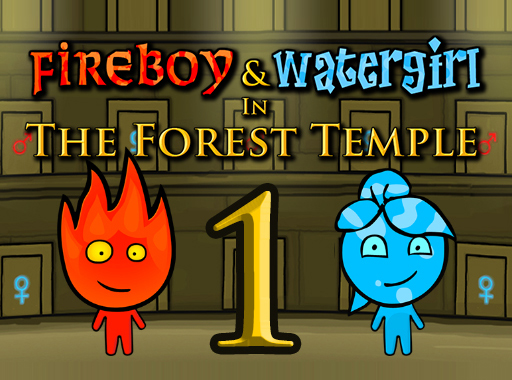 Game Fireboy and Watergirl in The Forest Temple — play online free