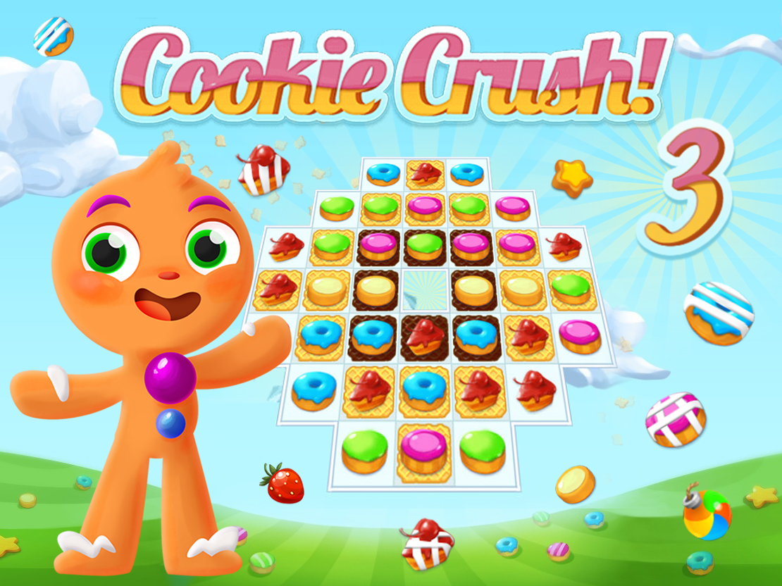 Game Cookie Crush 3 — play online free