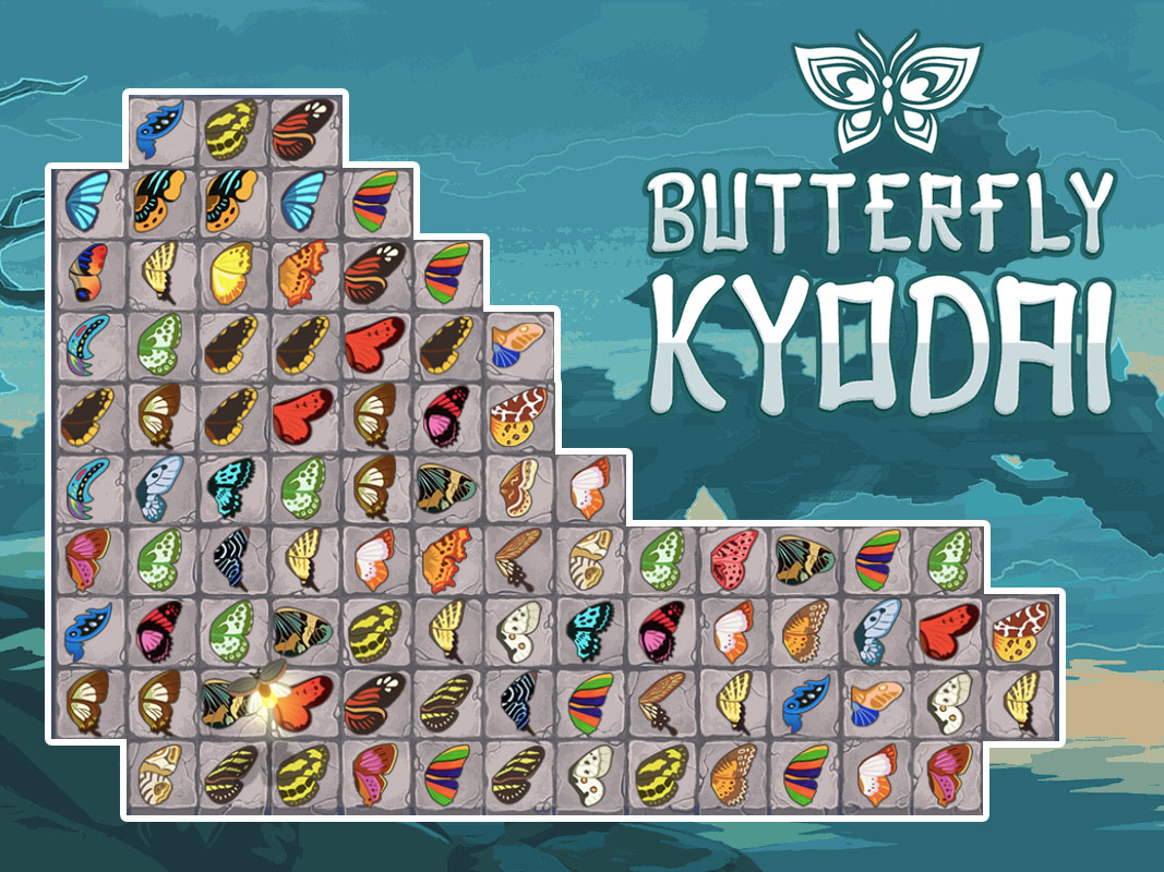 Game Butterfly Kyodai HD — play online free