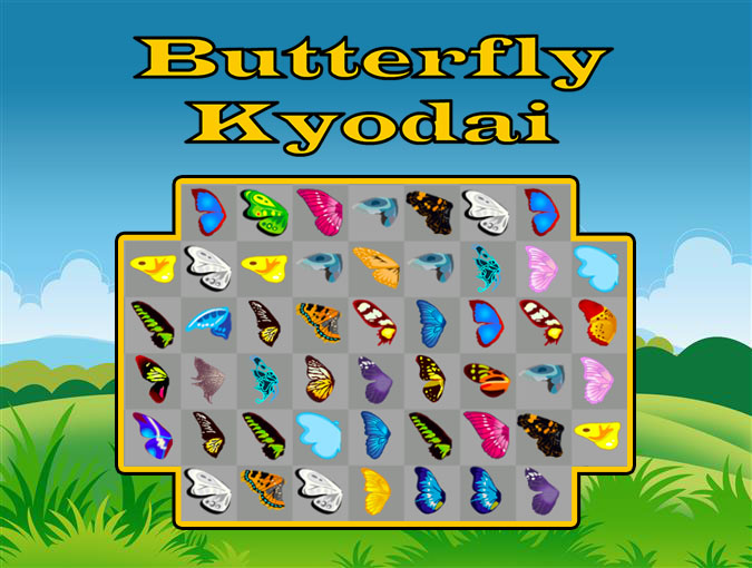 Играть соединять бабочек