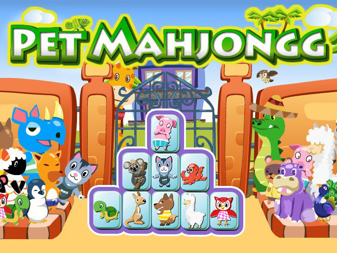 Game Pet Mahjongg — play online free