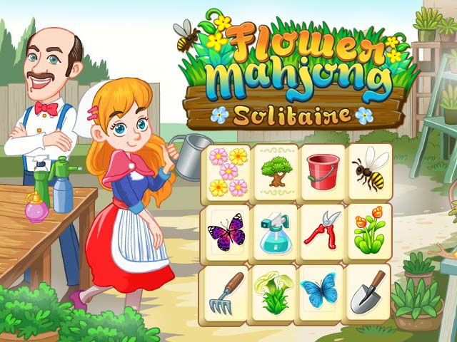 Game Flower Mahjong Solitaire — Play Online Free