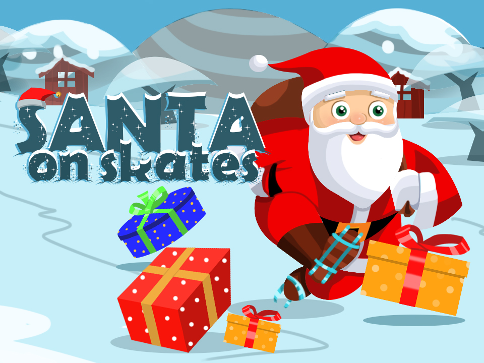 Game Santa On Skates — play online free