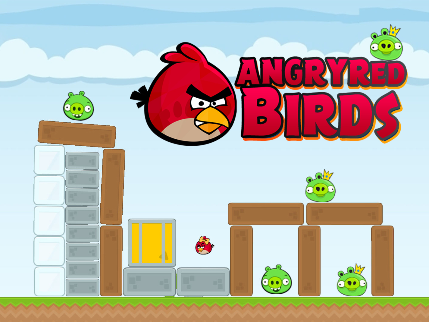 Game Angry Red Birds — play online free