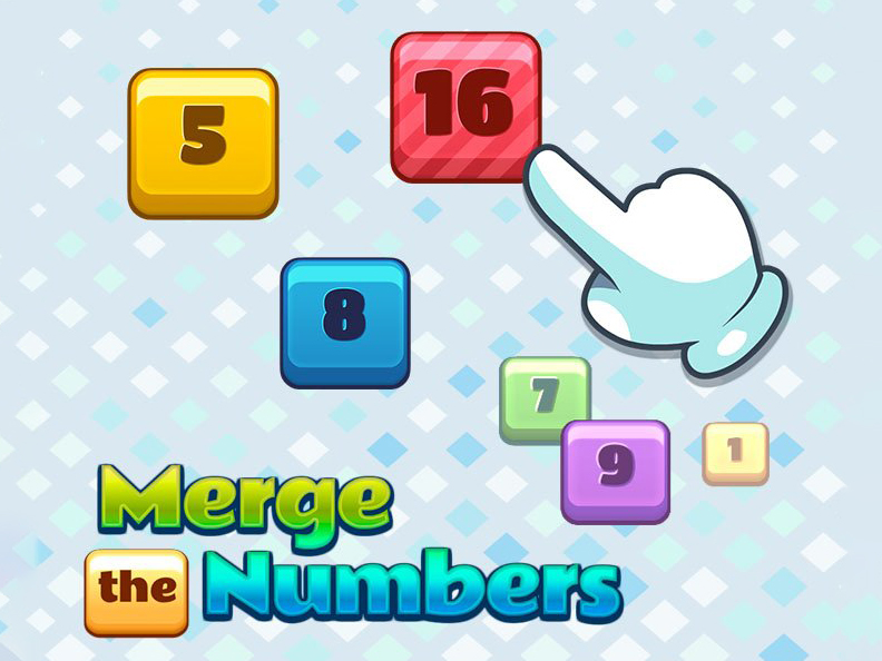 Game Merge the Numbers — play online free