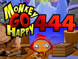 Monkey GO Happy Stage 444: The Viking Ice King — Chapter 1