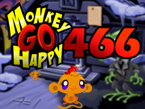 Monkey GO Happy Stage 466: Haunted Ant