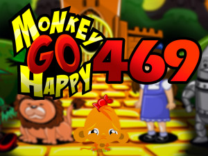 Счастливая Обезьянка 469: Лев, Железный Дровосек и Страшила