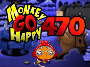 Monkey GO Happy Stage 470: Snow Cave