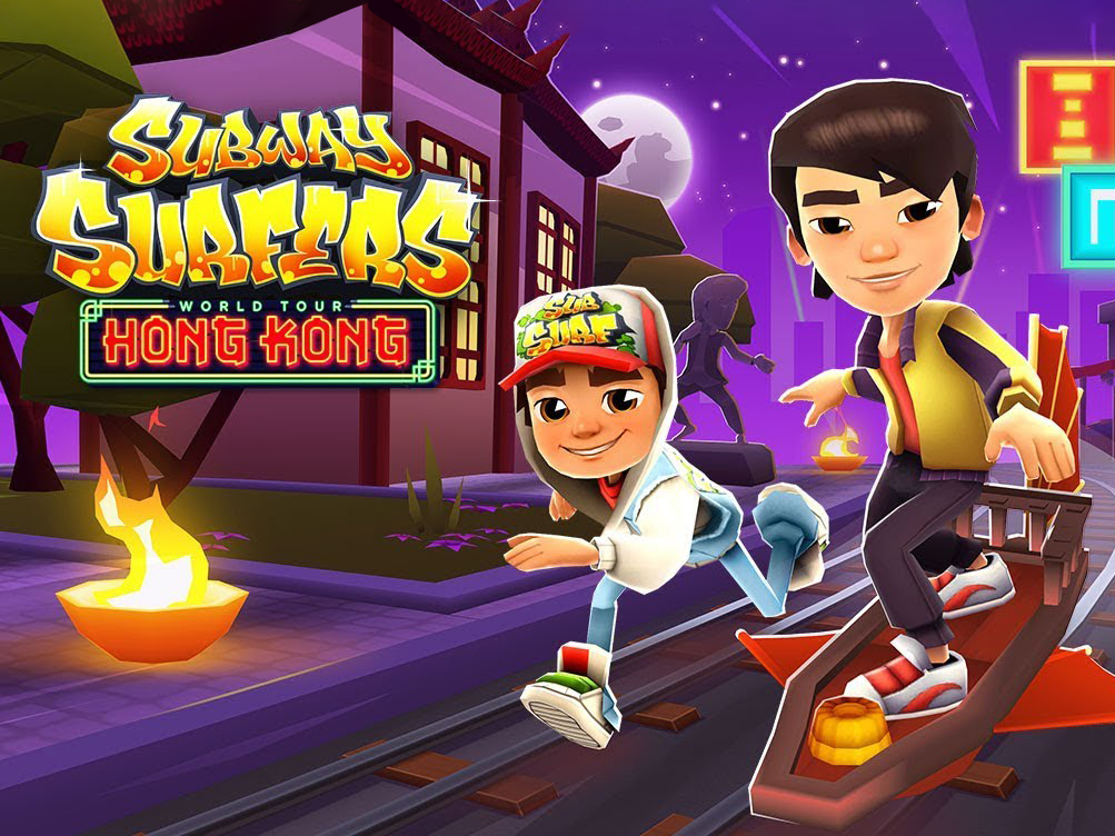 Game Subway Surfers: World Tour Hong Kong — play online free