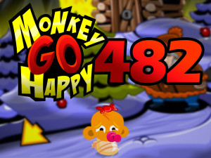 Monkey GO Happy Stage 482: Tree Lights