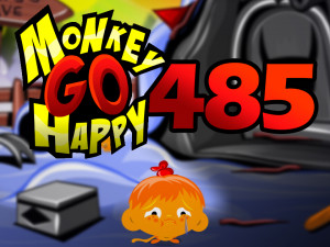 Monkey GO Happy Stage 485: Krampus / Scary Christmas theme