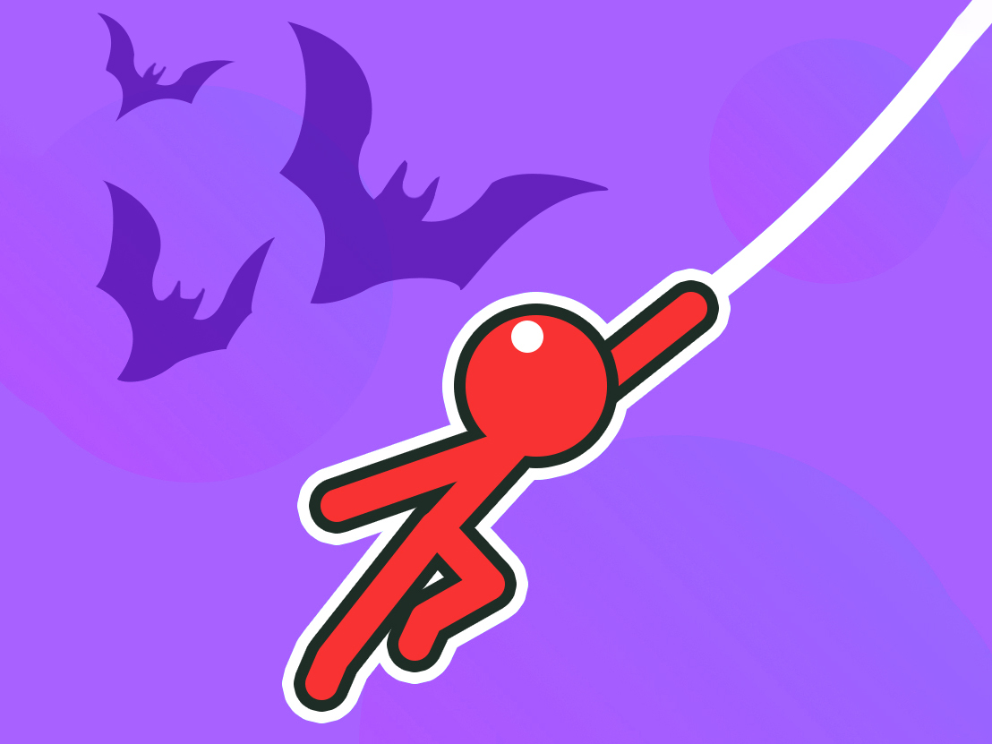 Game Stickman Hook Halloween Skins — play online free