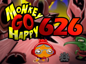 Monkey GO Happy Stage 626: Free The Fire Worm
