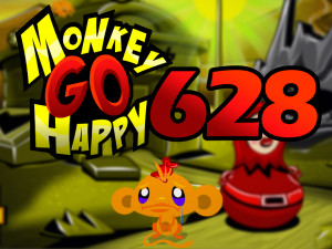 Monkey GO Happy Stage 628: Free The Fire Dragon