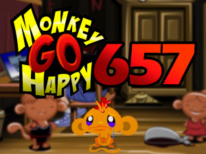 Счастливая Обезьянка 657: Обезьяны помогают Робину