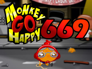 Monkey GO Happy Stage 669: Wearing white after Labor Day starts a war with the rich people