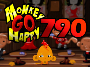 Monkey GO Happy Stage 790: The Drunk Butler