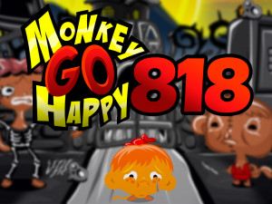 Счастливая Обезьянка 818: Стиль Тима Бертона