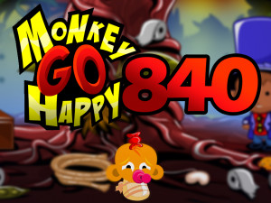 Счастливая Обезьянка 840: Фокусник и Туалетная Бумага 