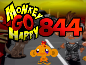 Счастливая Обезьянка 844: Безумная Обезьяна Макс