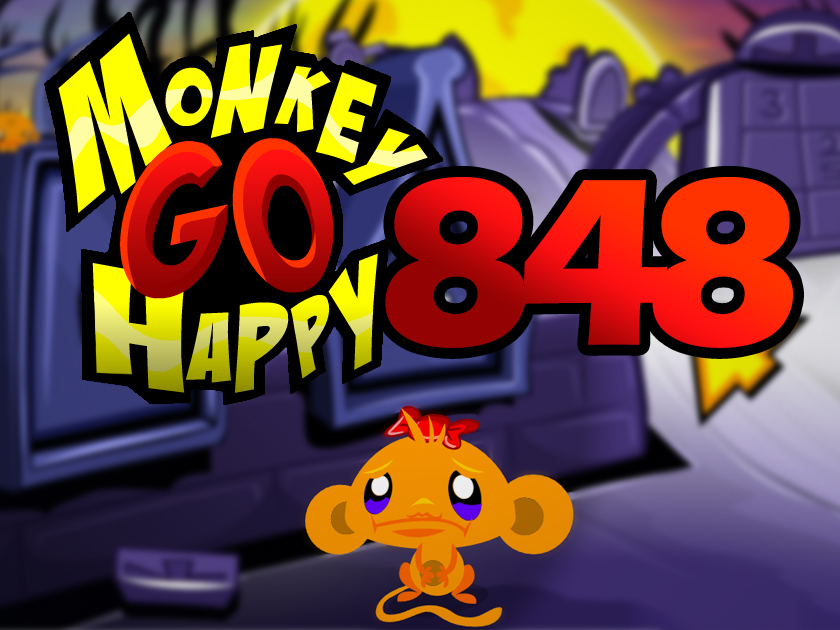 Game Monkey Go Happy Stage 848: Michael Monkey Jackson Thriller Theme 