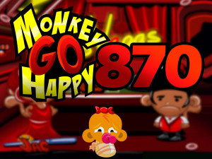 Счастливая Обезьянка 870: Херби - Гоночный Автомобиль в Лас-Вегасе