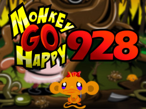 Monkey GO Happy Stage 928: Escape Shreks Swamp Theme