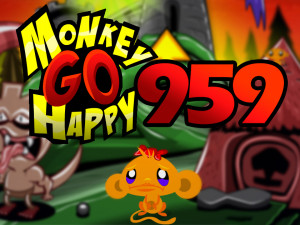 Monkey GO Happy Stage 959: G-RAFFE