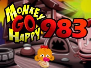 Monkey GO Happy Stage 983: Find the Angel
