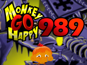 Monkey GO Happy Stage 989: Boneman