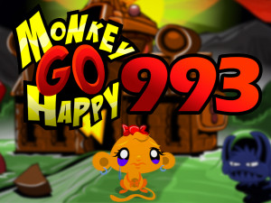 Monkey GO Happy Stage 993: Dragon Drop
