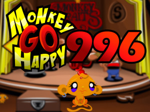 Monkey GO Happy Stage 996: Monkey Straits playing Sultans Of Banana theme