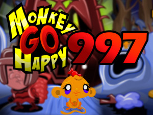 Monkey GO Happy Stage 997: Smokey Dragon