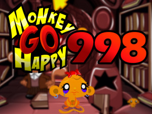 Monkey GO Happy Stage 998: The Monkey Library of Lost Words Theme