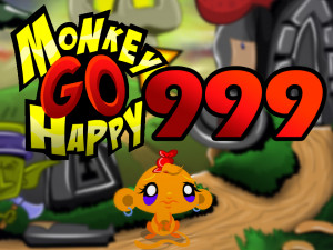 Monkey GO Happy Stage 999: Skulldude