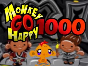 Monkey GO Happy Stage 1000: One Thousand