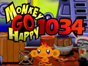 Monkey GO Happy Stage 1034: Надоедливый 