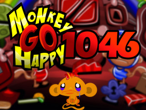 Monkey GO Happy Stage 1046: Monkey Rainbows and Lollypops Candy