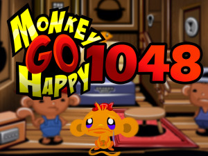 Monkey GO Happy Stage 1048: Monkeys Enjoy Housework