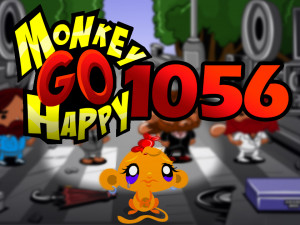 Monkey GO Happy Stage 1056: Monkeys Hang Out on Abbey Road