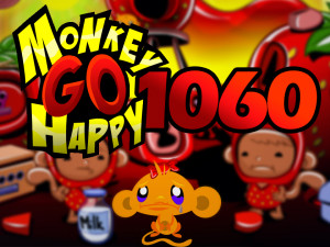 Monkey GO Happy Stage 1060: Monkey Strawberry