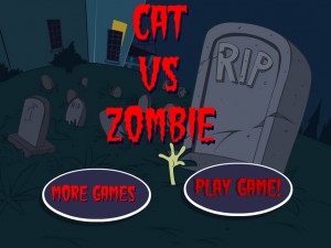 Кот Против Зомби